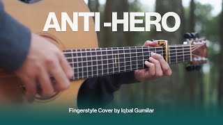 Anti-Hero - Taylor Swift (Fingerstyle Guitar Cover) chords