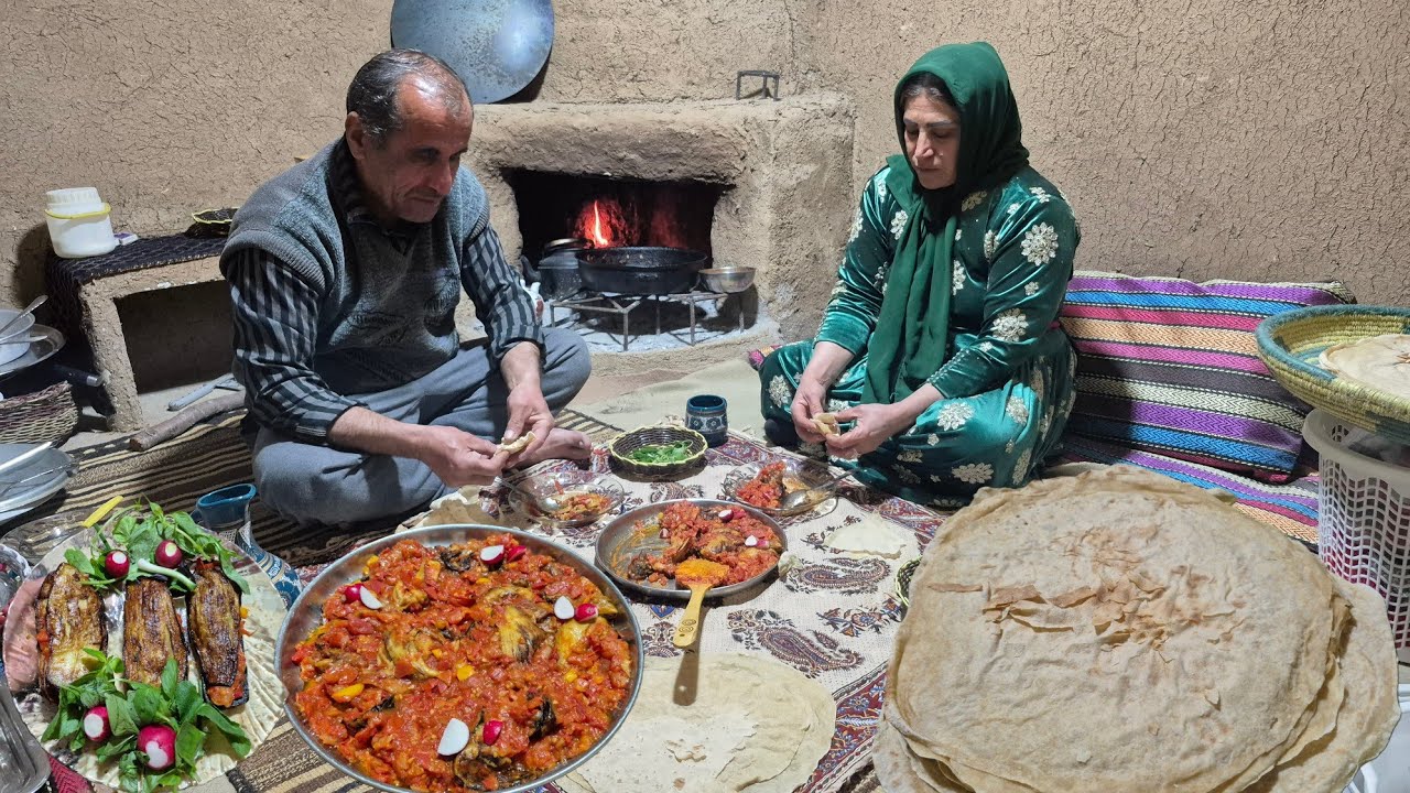 Daily Life in Iran | Cooking Local Food in Iranian Rural Style - YouTube