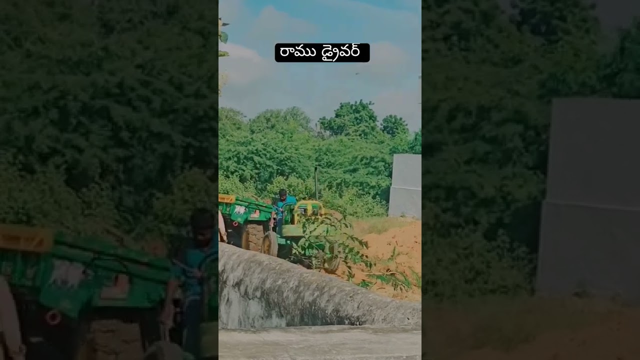 Village Tractor telugu Driving mood 🚜 YouTube