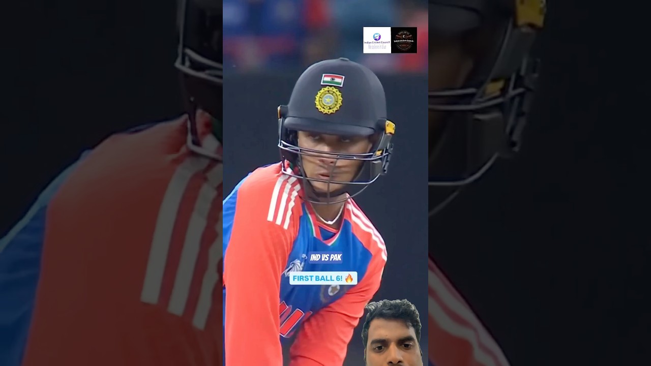 Abhishek Sharma on fire ||first ball 6 