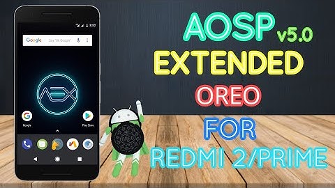 AOSP extended v5.0 for redmi 2/prime