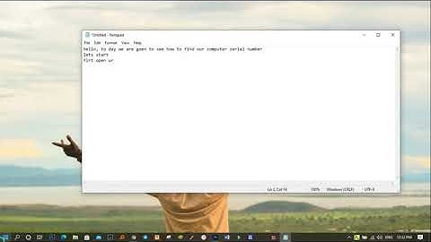 How to find serial number of your computer using command prompt