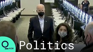 Biden Visits Harris County Emergency Operations Center in Houston