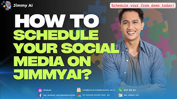 1 of 9 Quick Wins with #JimmyAI : Effortless Social Media Posts & Scheduling