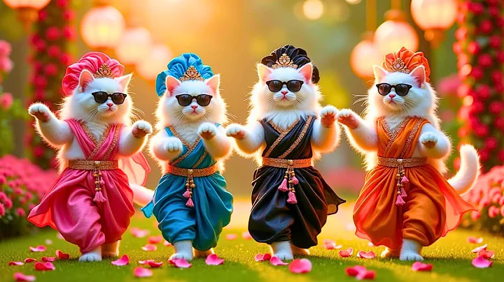 बिल्ली डांस | Cutest Cat videos funny dance🤣💃Videos for cats #funny #dancingcat #cat @Meow_cat99