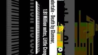 [Black Midi] Undertale - Death by Glamour, 1.81 Million notes, Little Creeper.