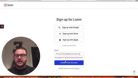 Create a Free Loom Account