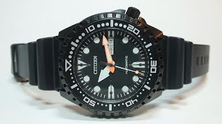 CITIZEN Marine Sport Automatic NH8385-11EE - YouTube