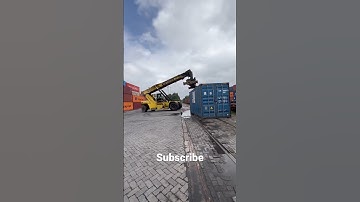 Container Unloading || #shorts #browsefeatures #indianrailways