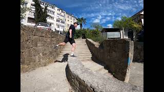 Summer parkour line