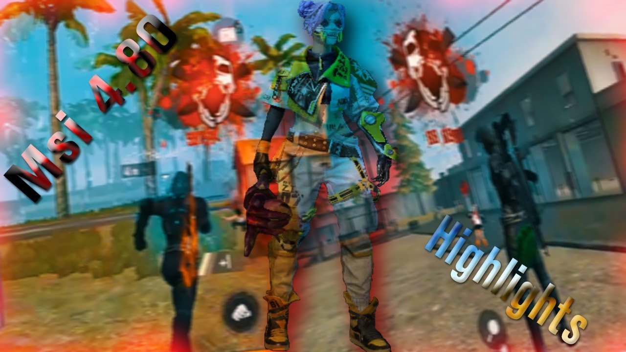 Msi 4.80 free fire cabeceros - YouTube