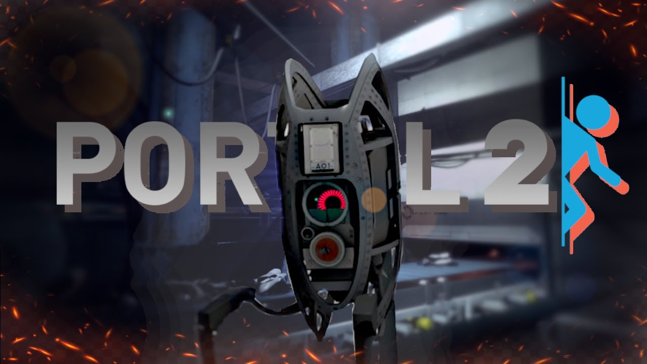 Getting out of the Test Chambers!! Portal 2 Episode 2!! - YouTube