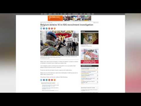 ბრიუსელში \"ისლამურ სახელმწიფოსთან\" კავშირში ეჭვმიტანილი 10 ადამიანი დააკავეს
