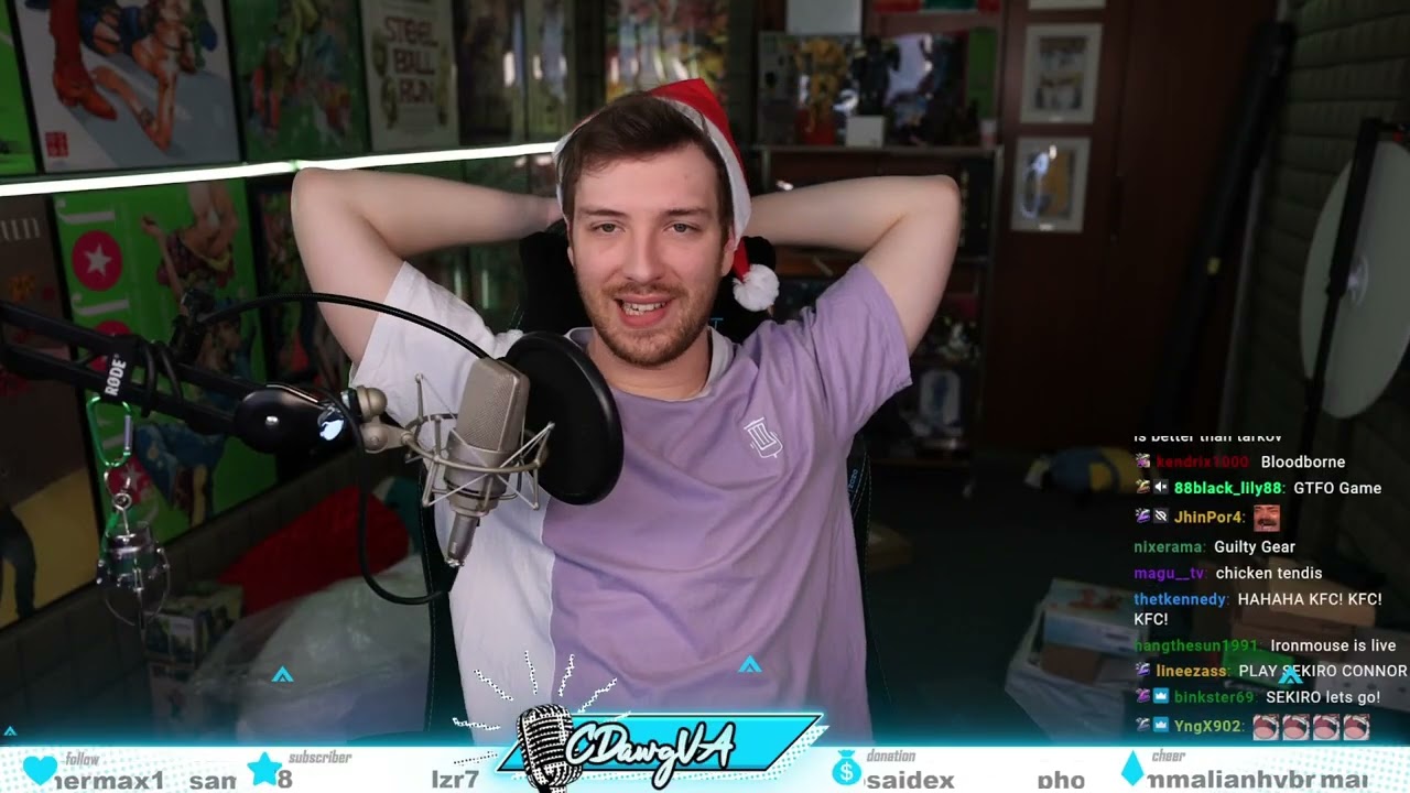 Connor flexes his Elgato partnership