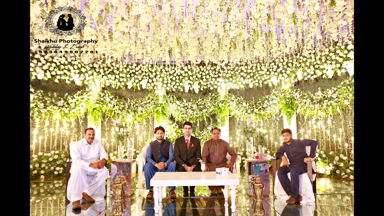 Wedding Stage Decoration Royal Palm Marquee Faisalabad YouTube