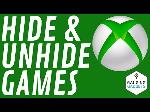 Xbox One에서 게임 숨기기 및 숨기기 해제 방법