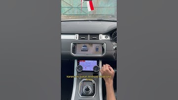 Range Rover Evoque - Android HU + 360 Camera + Digital Climate Panel