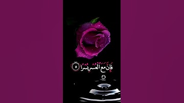 صباح الخير🍃🌺🍃اجمل حالات واتس اب🍃🌺🍃مقاطع انستجرام اسلاميه🍃🌺🍃قران كريم سورة الشرح بصوت جميل بدون حقوق