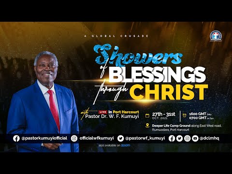 Day 1 || Showers of Blessings Global Crusade || October 27 - 31, 2021