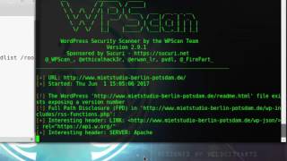 PiGaSSoS - How To Use WPScan On Kali Linux