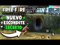 NUEVO* ESCONDITE ULTRA SECRETO EN FREE FIRE Y TU NO SABIAS!! - ESCONDITE PICO EN FREE FIRE JORPA_17