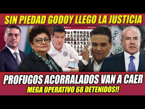SIN PIEDAD!! ACORRALAN A PECES GORDOS LES LLEGO SU HORA,CAEN 68 EN MEGA OPERATIVO,IMPLACABLE LLEGO