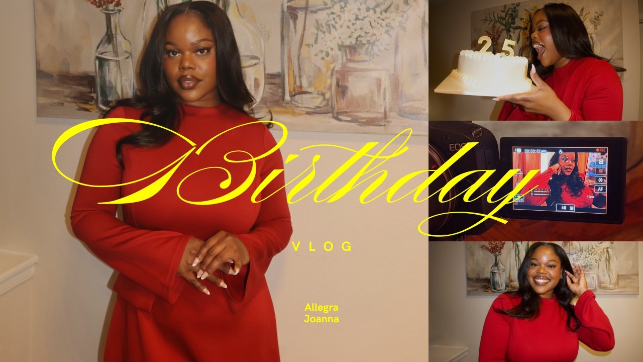 weekend vlog | I spent my 25th birthday alone