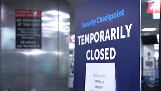 Government shutdown closes TSA checkpoint at Philadelphia airport