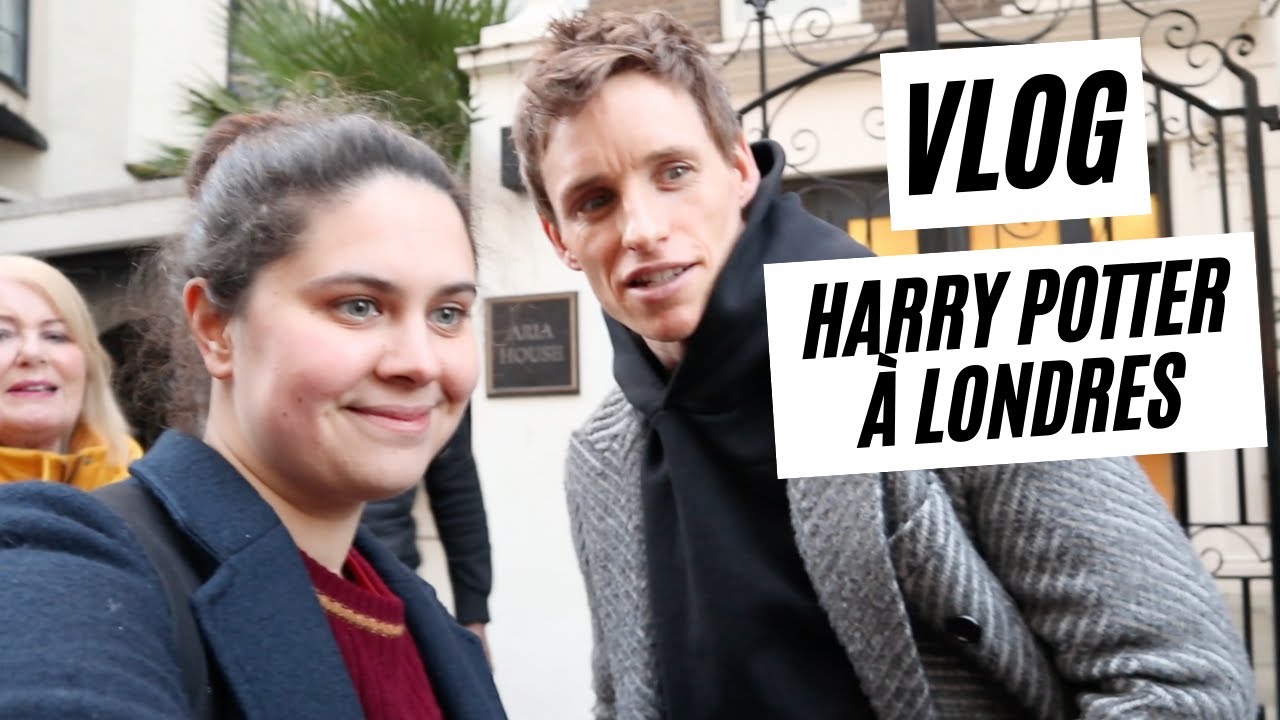 VLOG SHOPPING HARRRY POTTER À LONDRES et RENCONTRE avec EDDIE REDMAYNE!
