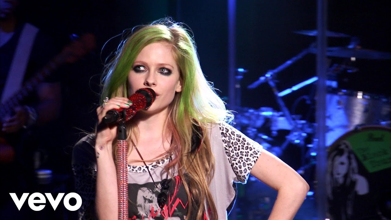 Avril Lavigne Girlfriend Aol Sessions Youtube