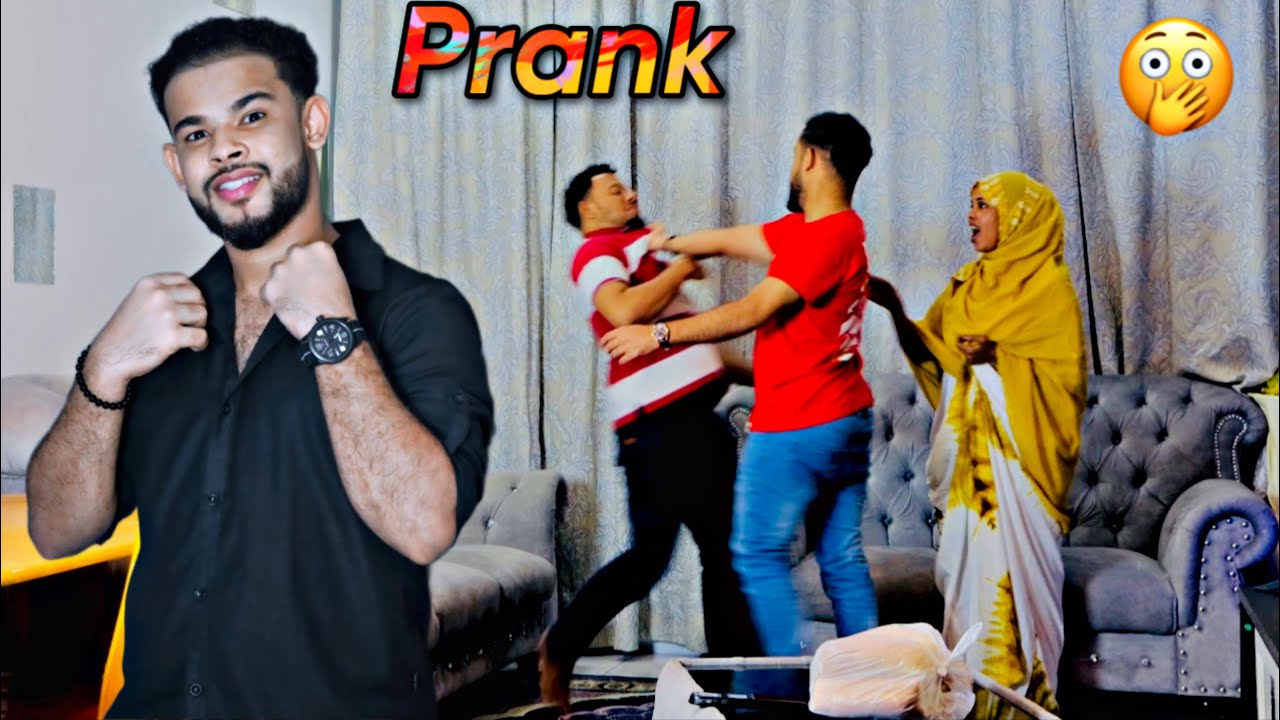 PRANK WALALKII KA WAYN AYU GACAN U QAADAY MASEER DARTII……😳