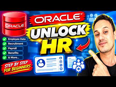 Unlock HR Schema in Oracle 19c 🔓 (2025)