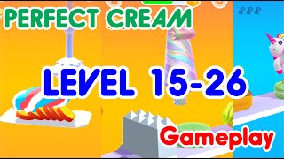 PERFECT CREAM | EVOLUCION PERFECTA DE CREMA! Gameplay Walkthrough Part 3 | All Levels (iOS, Android)