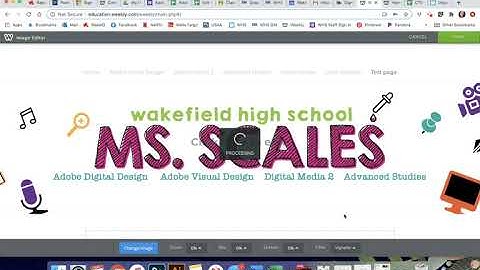 Banners in Weebly