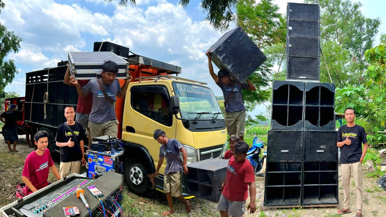 Crew Sampai Mletre 🔥🔥Begini Jika Loading Sound Lokasi Langsir Jarak 100 Meter 