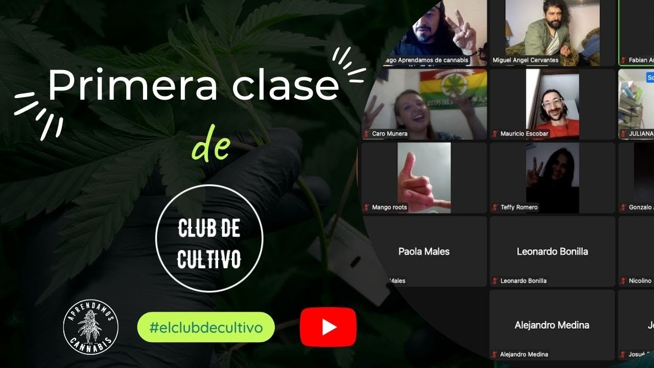 Esta es la primera clase del taller "El club de Cultivo"  ☘️ - Segunda parte
