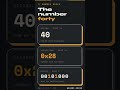 Number Forty in Binary, Hexadecimal, and Decimal