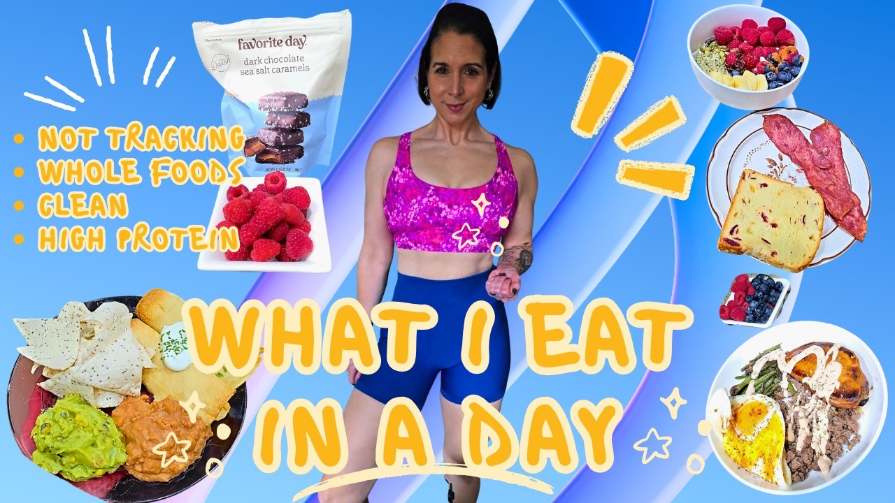 Full DAY of Eating Whole Foods/High Protein | My Intuitive Eating Journey