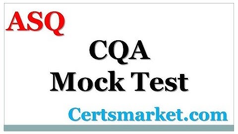 CQA Mock Test Trending Source for CQA Exam Success