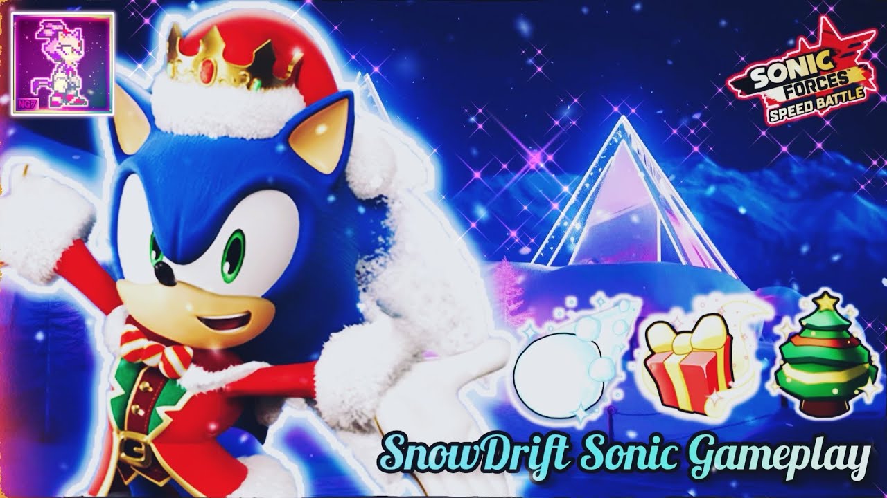 UNLIMITED GIFTS??? | Sonic Forces Speed Battle | Snowdrift Sonic Gameplay