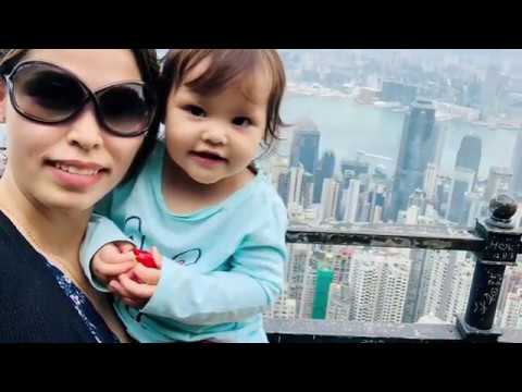 victoria peak ฮ่องกง pantip  New 2022  ♥ Cùng bé lai Tây Khám phá chân mây | Exploring Victoria peak (The peak)