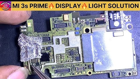 👉📱✅ MI 3s PRIME DISPLAY LIGHT SOLUTION/ #viralvideo #latestvideo2024 #youtubevideo