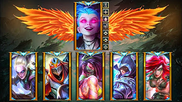 100% CDR Jinx vs. 5 Challenger Assassins (1v5)