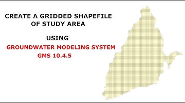 CREATE A GRIDDED SHAPEFILE WITH GMS | NCU