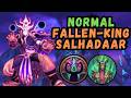 First Time Fighting Normal FALLEN-KING SALHADAAR | Havoc DH Gameplay &amp; Rotation