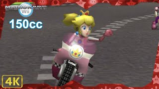 Mario Kart Wii for Wii ⁴ᴷ Full Playthrough (All Cups 150cc, Peach gameplay)