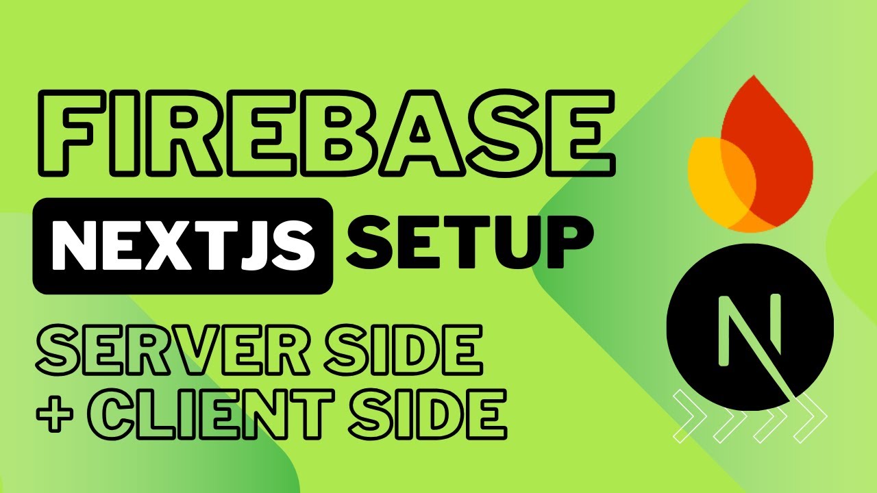 Firebase Nextjs Setup | Under 2 minutes | Speed run - YouTube