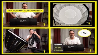 NiceFoto Parabolic 37" Softbox w/Honeycomb Grid and Soft Bag Overview screenshot 4