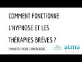 Comment fonctionne lhypnose et les thrapies brves  