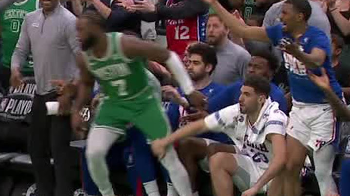 Jaylen Brown and Georges Niang given TECHS for this 😳 | NBA on ESPN